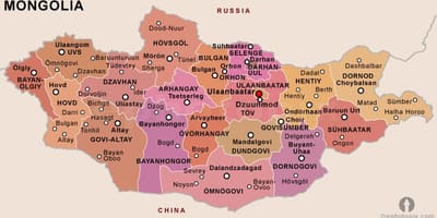 لائوس اگر مغولستان سیاسی 